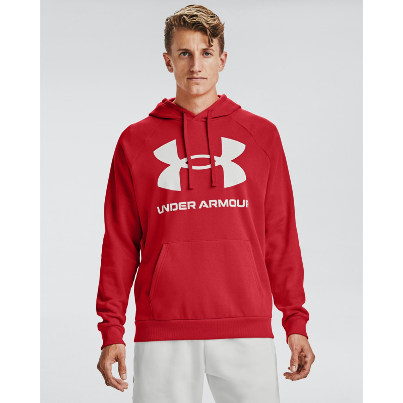 Men's UA Rival Fleece Big Logo Hoodie | Kvantum Sport - Under Armour