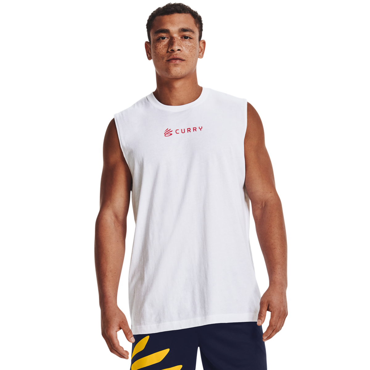 Curry graphic tank