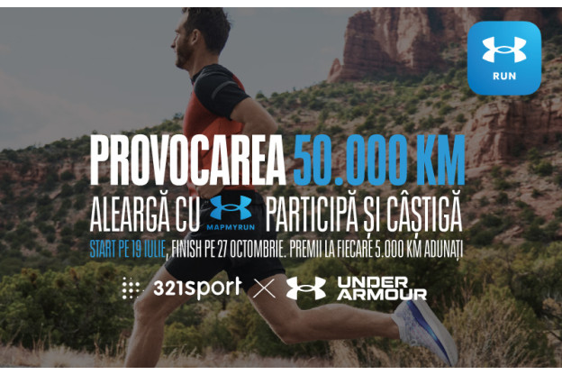 PROVOCAREA 50.000 KILOMETRI / Under Armour X 321sport