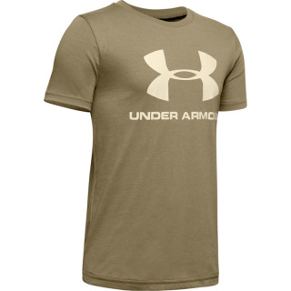 Boys' UA Sportstyle Logo Short Sleeve 