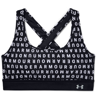 ARMOUR MID CROSSBACK PRINTED BRA