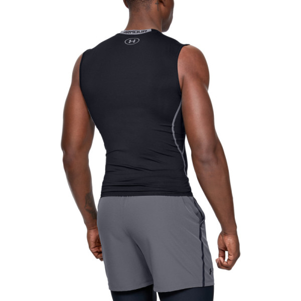 Men's UA HeatGear® Armour Sleeveless Compression Shirt