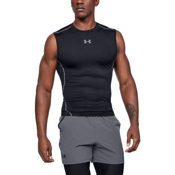 Men's UA HeatGear® Armour Sleeveless Compression Shirt