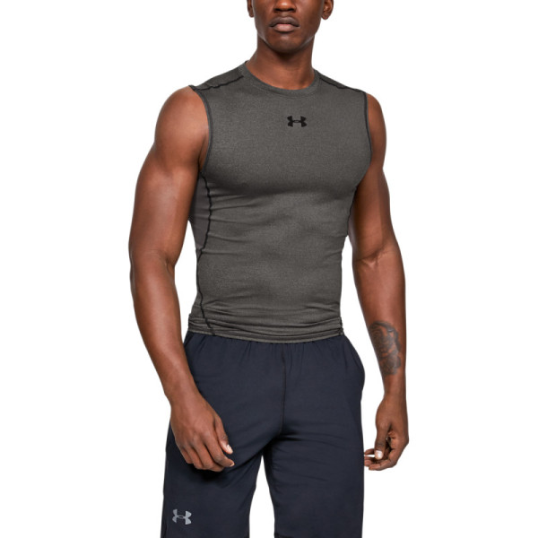 Men's UA HeatGear® Armour Sleeveless Compression Shirt 