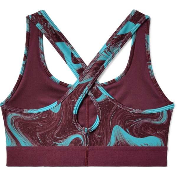 Bustiera Dama ARMOUR MID CROSSBACK PRINTED BRA Under Armour