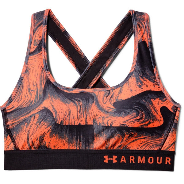 Women's ARMOUR MID CROSSBACK PRINTED BRA