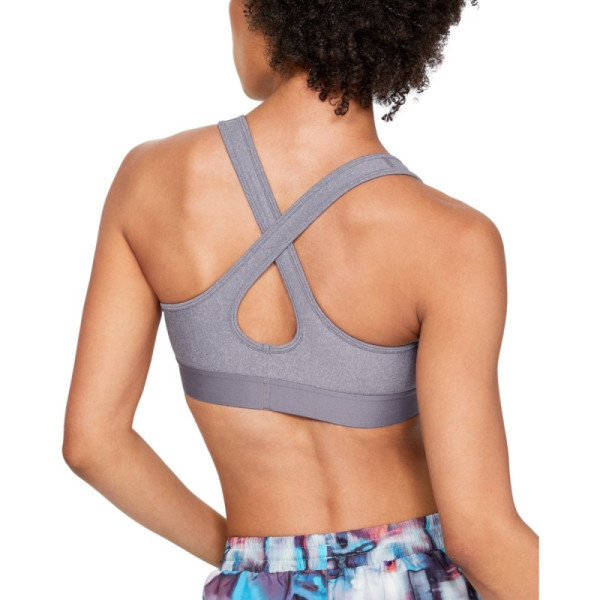 Women's ARMOUR MID CROSSBACK HEATHER BRA