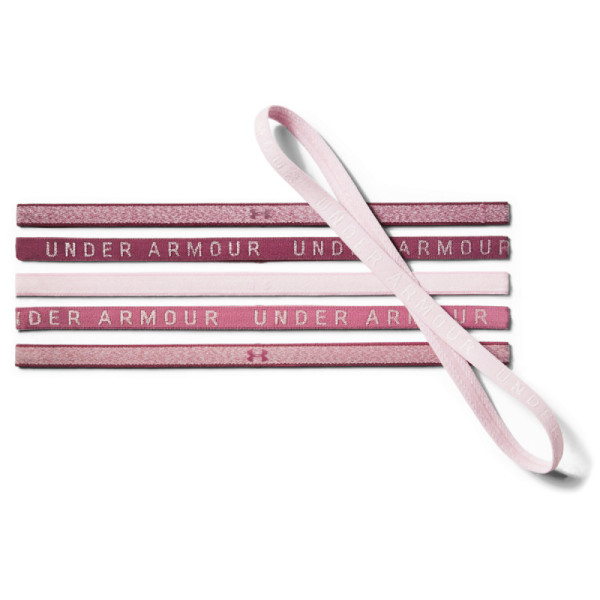 UA HEATHER MINI HEADBAND (6PK)