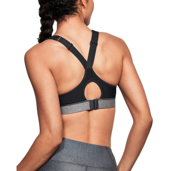 Bustiera Dama WARP KNIT HIGH IMPACT HEATHER BRA Under Armour