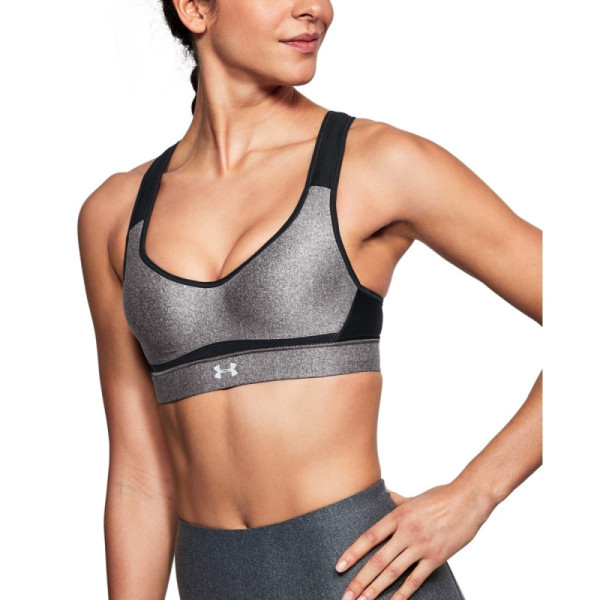 Bustiera Dama WARP KNIT HIGH IMPACT HEATHER BRA Under Armour