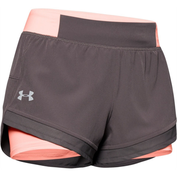 Women's UA QUALIFIER SPEEDPOCKET 2-IN-1 SHORT