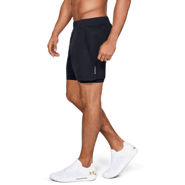Men's UA QUALIFIER SPEEDPOCKET 2-N-1 SHORT