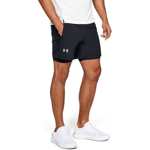 Men's UA QUALIFIER SPEEDPOCKET 2-N-1 SHORT
