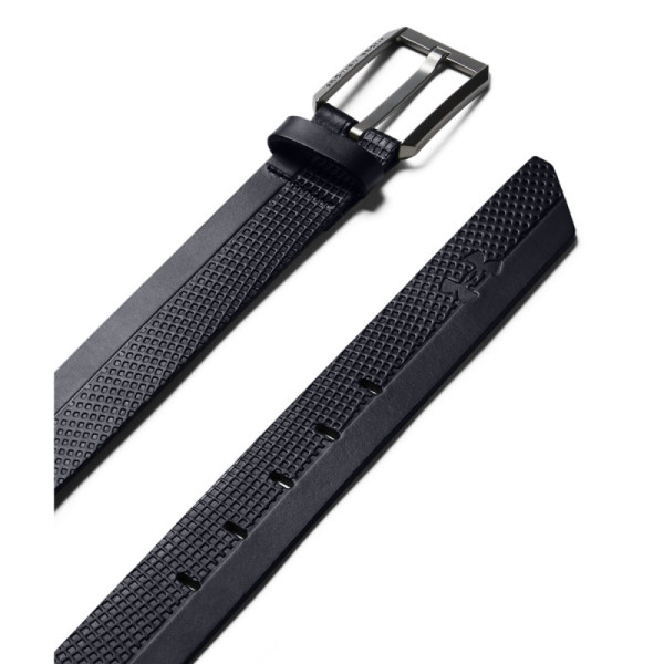 Men's LASER PERF LEATHER BELT 