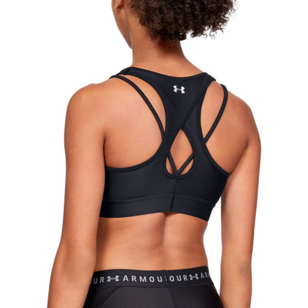 Women's Armour Mid Crossback Strappy Bra 