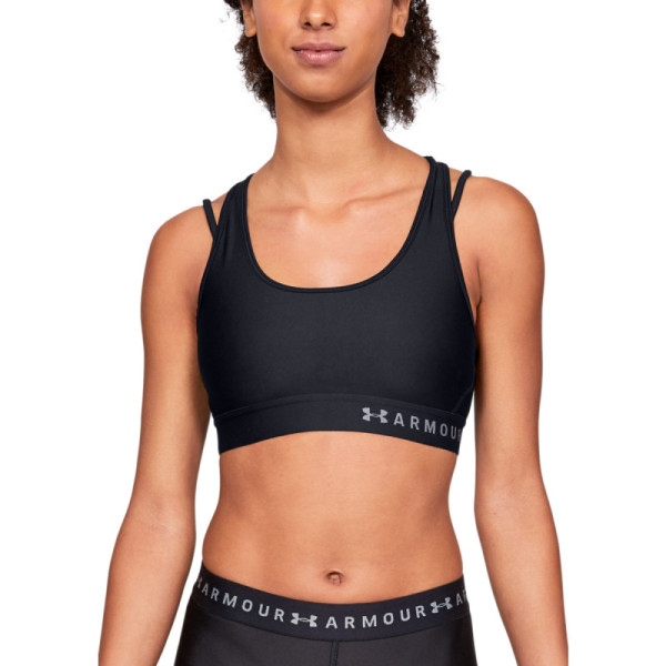 Women's Armour Mid Crossback Strappy Bra 