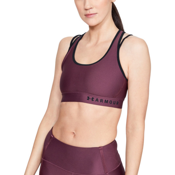 Women's  Armour Mid Crossback Strappy Bra 