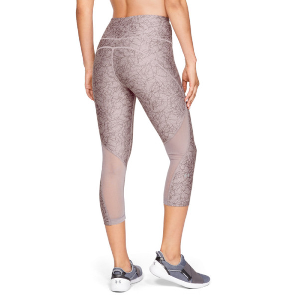 Women's UA HG Armour Capri Print