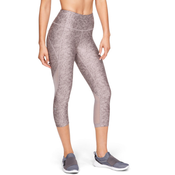 Women's UA HG Armour Capri Print