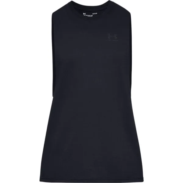SPORTSTYLE LEFT CHEST CUT-OFF TEE 