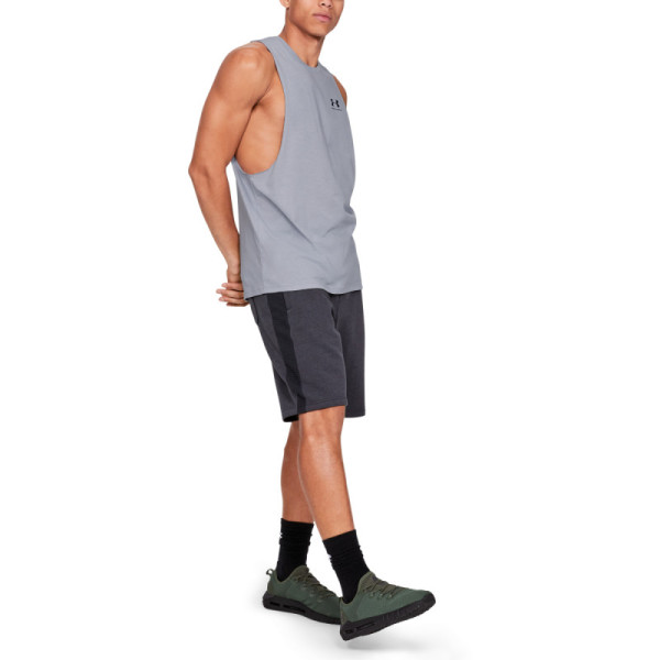 SPORTSTYLE LEFT CHEST CUT-OFF TEE