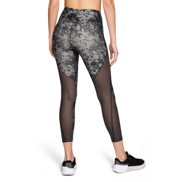UA HG Ankle Crop Dbl Nov Pnt