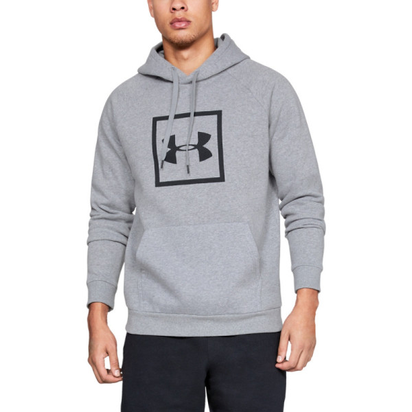 RIVAL FLEECE BOX LOGO HOODIE