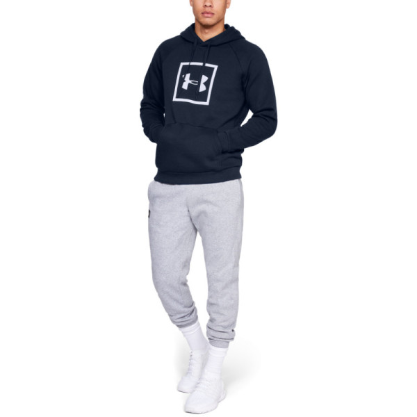 RIVAL FLEECE BOX LOGO HOODIE