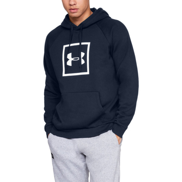 RIVAL FLEECE BOX LOGO HOODIE