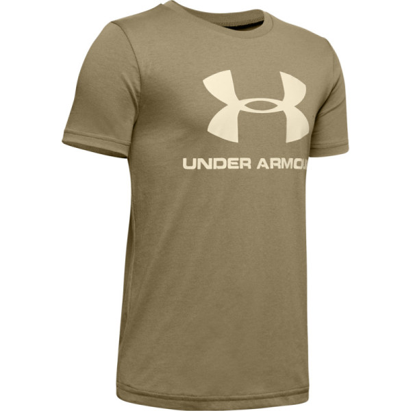 Boys' UA Sportstyle Logo Short Sleeve
