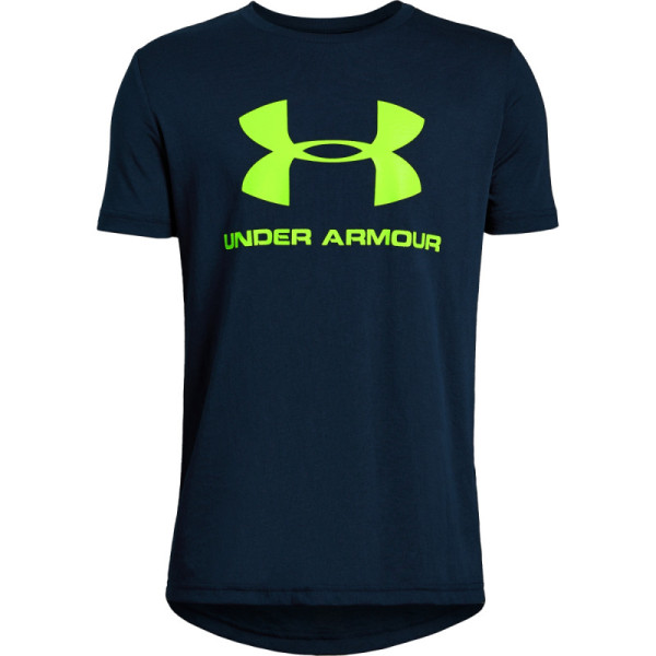 Boys' UA Sportstyle Logo Short Sleeve