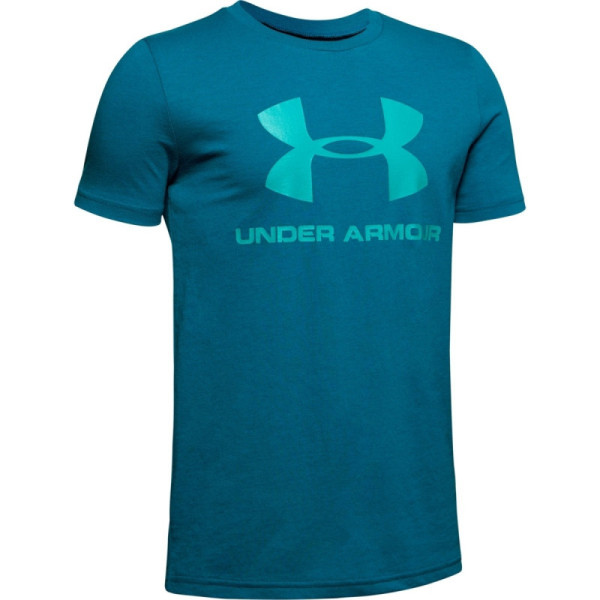Boys' UA Sportstyle Logo Short Sleeve 