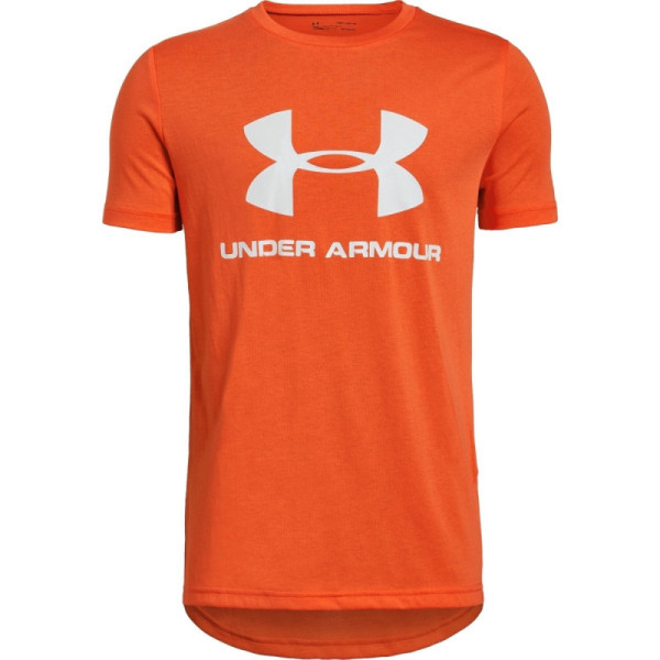 Boys' UA Sportstyle Logo Short Sleeve 
