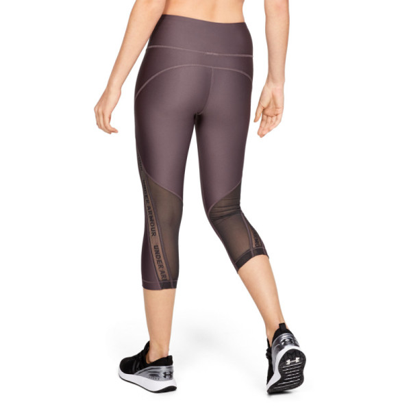 Women's UA HG Armour Capri Branded