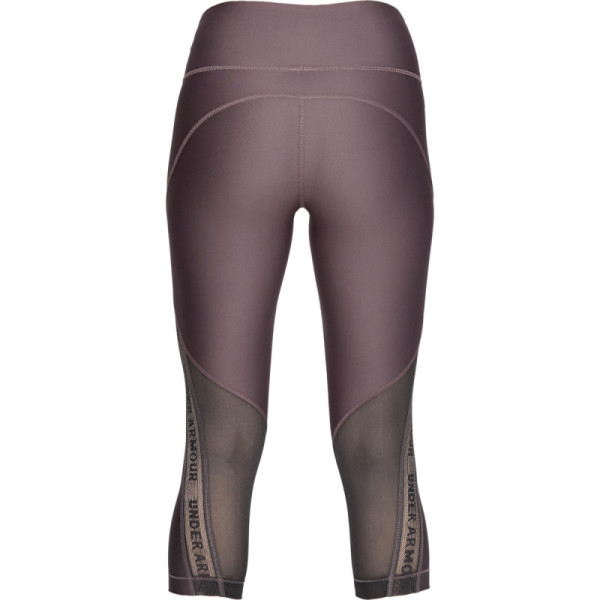 Women's UA HG Armour Capri Branded