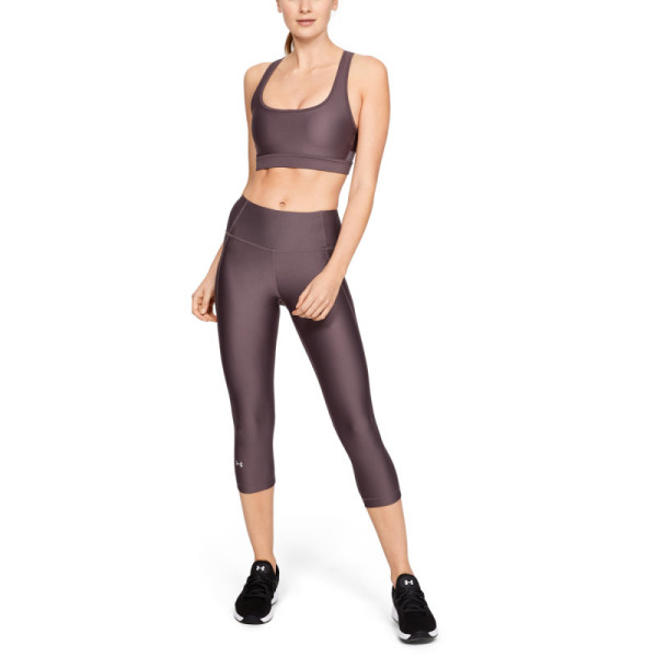 Women's UA HG Armour Capri Branded