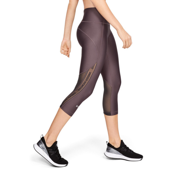 Women's UA HG Armour Capri Branded