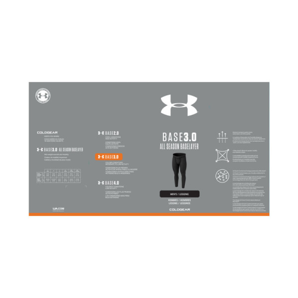 Colanti Barbati PACKAGED BASE 3.0 LEGGING Under Armour