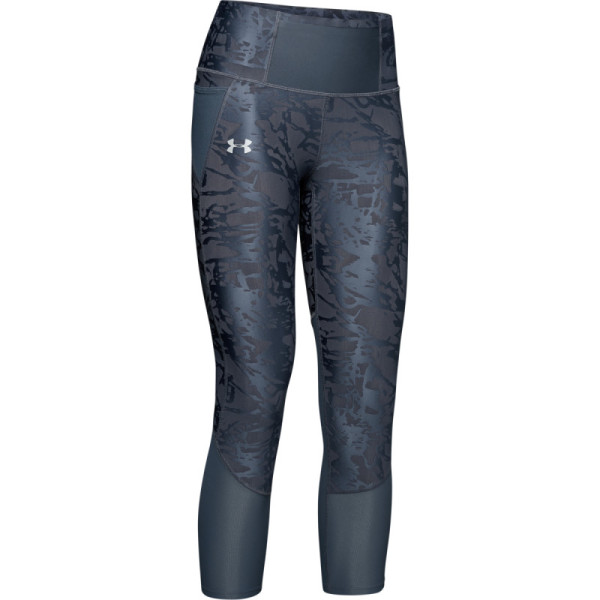 Women's UA Qualifier Speedpocket Smudged Crop