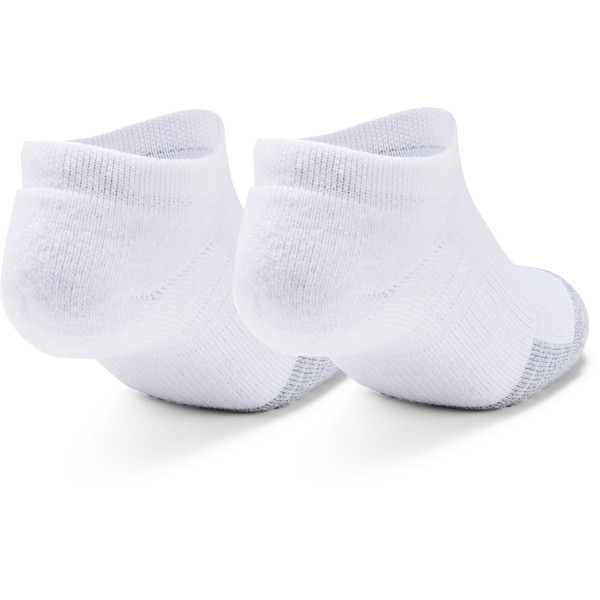 Boys' Youth HeatGear® No Show Socks 3-Pack