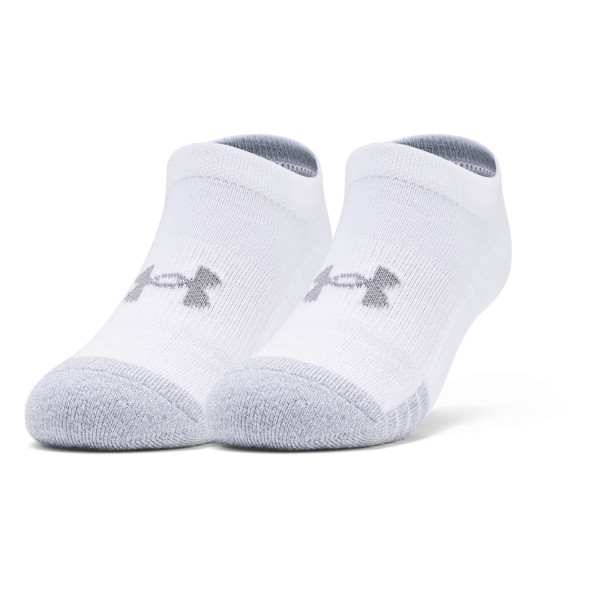 Boys' Youth HeatGear® No Show Socks 3-Pack