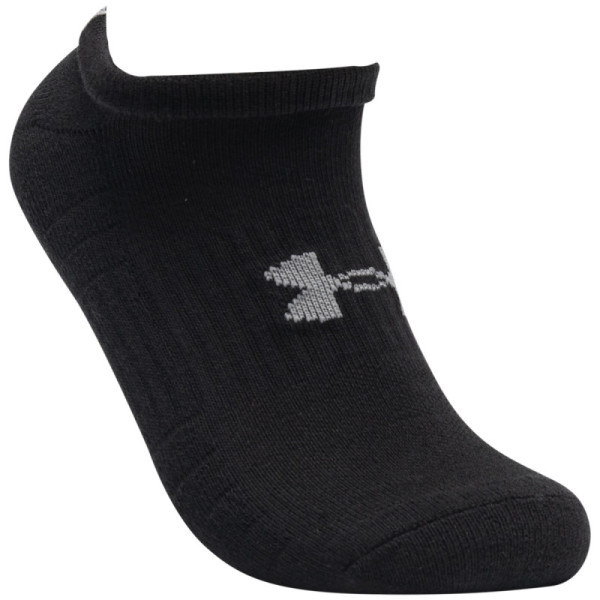 Unisex UA Training Cotton No Show Socks 3-Pack