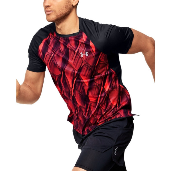 Men's UA Qualifier Iso-Chill Printed Run Short Sleeve
