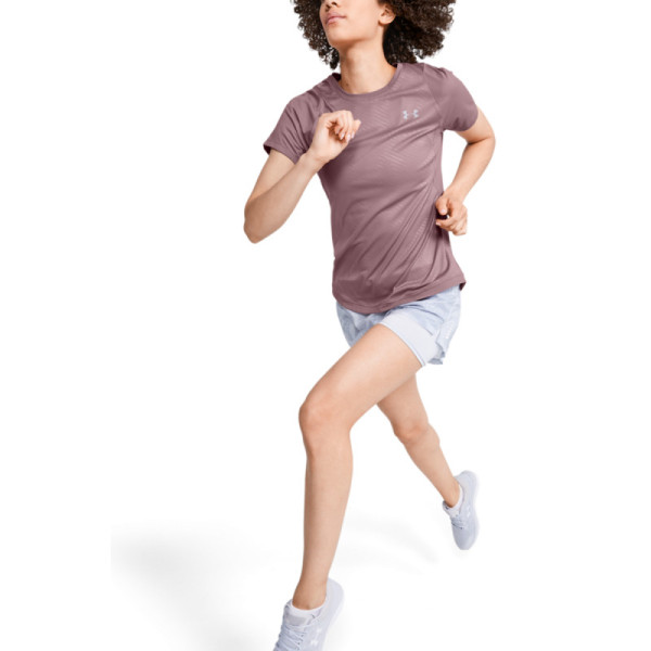 Women's UA Qualifier Iso-Chill Embossed Short Sleeve
