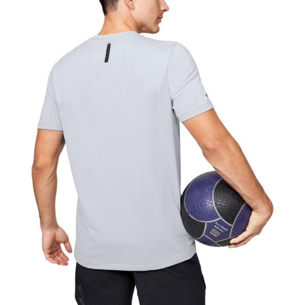 Men's UA RUSH™ Seamless Fitted Short Sleeve