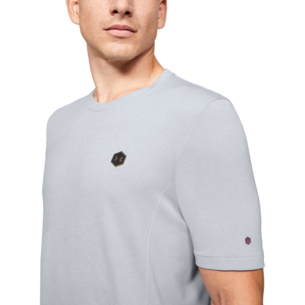 Men's UA RUSH™ Seamless Fitted Short Sleeve
