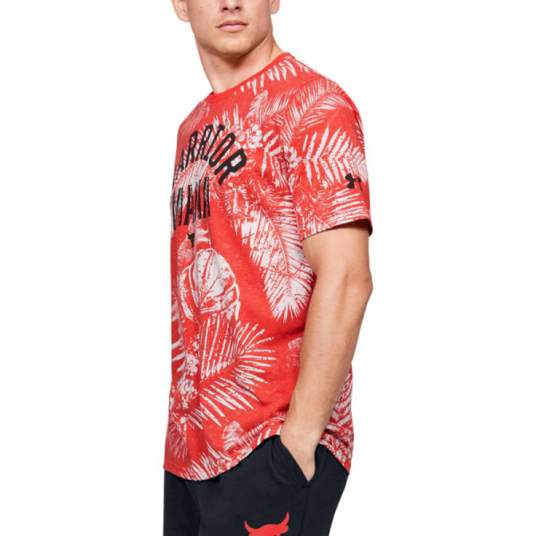 Men's Project Rock Aloha Camo Short Sleeve