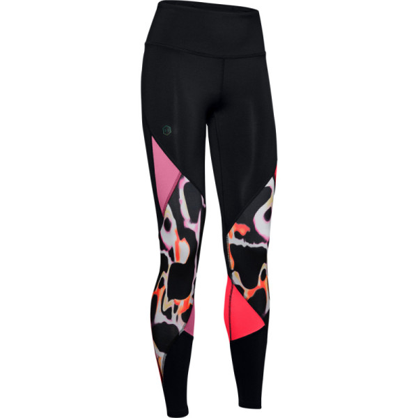 Women's UA RUSH PRINT COLOR BLOCK LEGGINGS