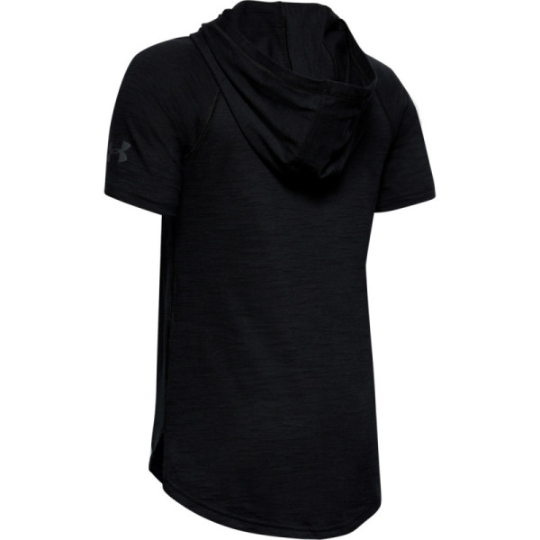 Boys' Project Rock Charged Cotton® Short Sleeve Hoodie