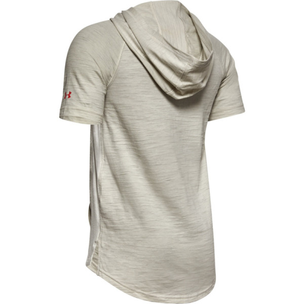 Boys' Project Rock Charged Cotton® Short Sleeve Hoodie